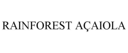 RAINFOREST AÇAIOLA trademark
