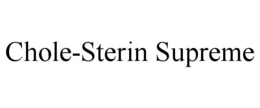 CHOLE-STERIN SUPREME trademark