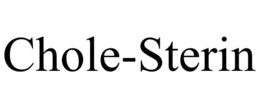 CHOLE-STERIN trademark