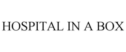 HOSPITAL IN A BOX trademark