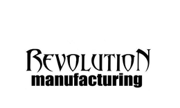 REVOLUTION MANUFACTURING trademark