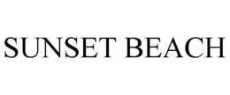 SUNSET BEACH trademark