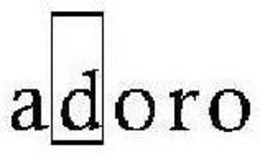 ADORO trademark