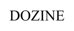 DOZINE trademark