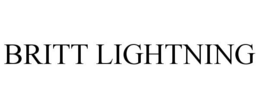 BRITT LIGHTNING trademark