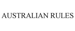 AUSTRALIAN RULES trademark