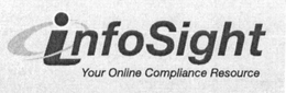 INFOSIGHT YOUR ONLINE COMPLIANCE RESOURCE trademark