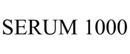 SERUM 1000 trademark