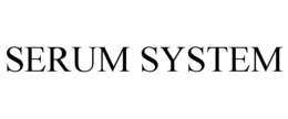 SERUM SYSTEM trademark