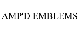AMP'D EMBLEMS trademark