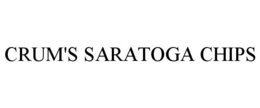 CRUM'S SARATOGA CHIPS trademark