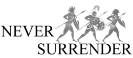 NEVER SURRENDER trademark