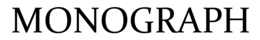 MONOGRAPH trademark