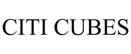 CITI CUBES trademark