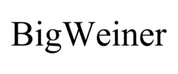 BIGWEINER trademark