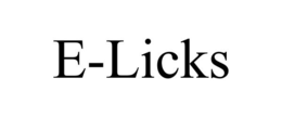 E-LICKS trademark