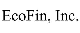 ECOFIN, INC. trademark