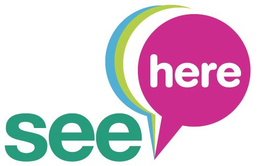 SEE HERE trademark