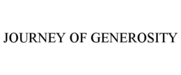 JOURNEY OF GENEROSITY trademark