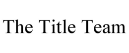 THE TITLE TEAM trademark