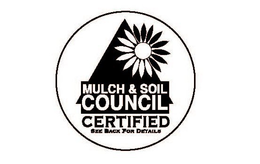 MULCH & SOIL COUNCIL CERTIFIED SEE BACK FOR DETAILS trademark