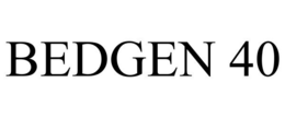 BEDGEN 40 trademark