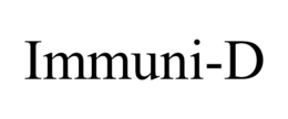 IMMUNI-D trademark