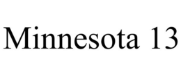 MINNESOTA 13 trademark
