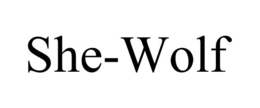 SHE-WOLF trademark