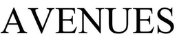 AVENUES trademark
