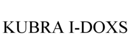 KUBRA I-DOXS trademark