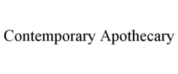 CONTEMPORARY APOTHECARY trademark