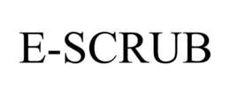 E-SCRUB trademark