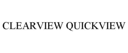 CLEARVIEW QUICKVIEW trademark