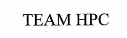 TEAM HPC trademark