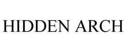 HIDDEN ARCH trademark