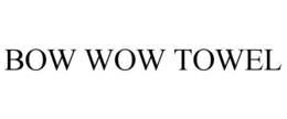 BOW WOW TOWEL trademark