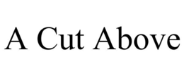 A CUT ABOVE trademark