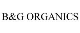 B&G ORGANICS trademark