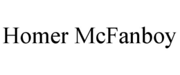 HOMER MCFANBOY trademark