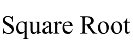SQUARE ROOT trademark