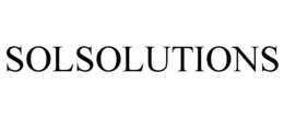 SOLSOLUTIONS trademark