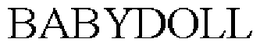 BABYDOLL trademark