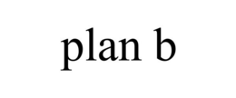 PLAN B trademark