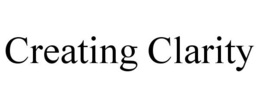 CREATING CLARITY trademark