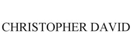 CHRISTOPHER DAVID trademark