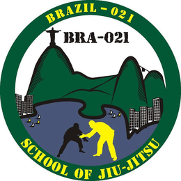 BRAZIL-021 SCHOOL OF JIU-JITSU BRA-021 trademark