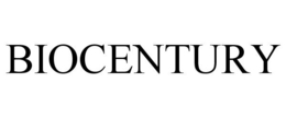 BIOCENTURY trademark