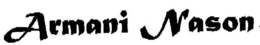 ARMANI NASON trademark
