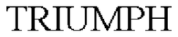 TRIUMPH trademark